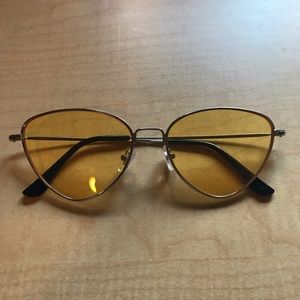 Vintage yellow sunglasses